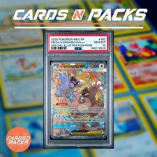 Carte Pokemon Méga-Kangourex ex 182/132 Holo Méga-Évolution PSA 10 GEM MINT 🔥