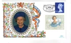 1996 GB - QUEEN'S 70th BIRTHDAY - BENHAM SILK  FDC FROM COLLECTION C23