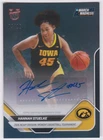 2025-26 BOWMAN U NOW MARCH MADNESS HANNAH STUELKE BLACK FOIL AUTO 05/10