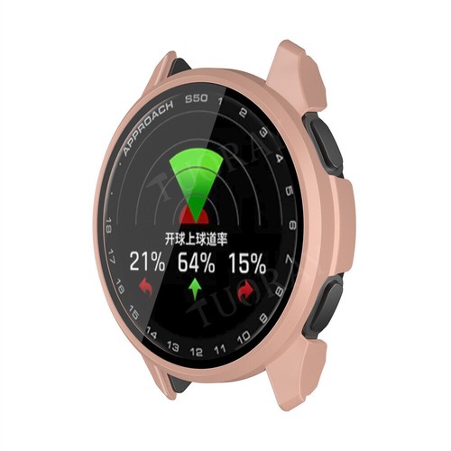 Coque de protection d'écran pour Garmin Approach S50 Smartwatch TPU/PC protection complète - Photo 79 sur 81