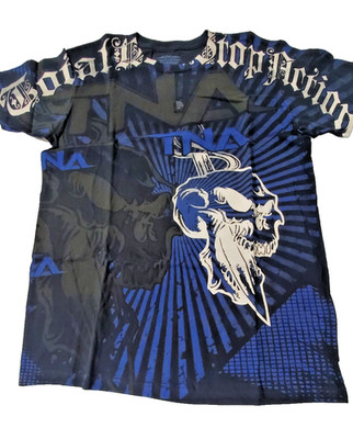 New TNA Men's Skull Dagger M tee T-Shirt Large Tee Shirt DS Impact Wrestling