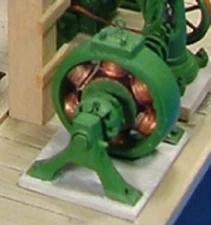 O Scale/On3/On30 1/48 SHOP OR MINE ELECTRIC GENERATOR WISEMAN MODEL SERVICES KIT