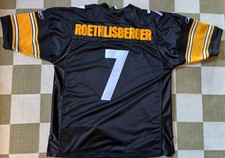 VTG Steelers Big Ben Jersey Size XL Reebok NFL Grail Icon Retro Man Cave Sports