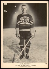 1939-40 O-Pee-Chee (V301-1) Earl Seibert Rookie VG/EX #76