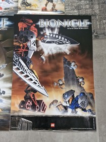 LEGO Bionicle Ultimate Poster Bundle + Tattoos Retail Store Posters