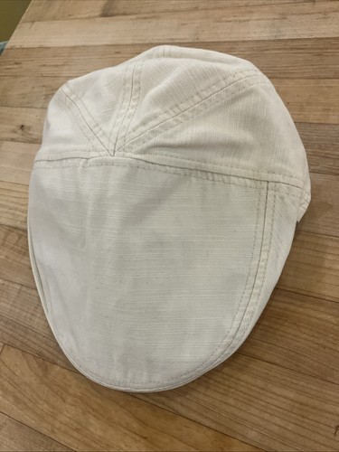 Von Lamezan Mütze Cap 100% Baumwolle Beige