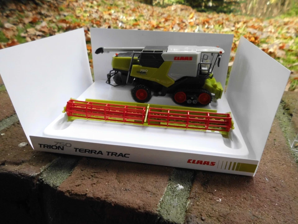 Wiking Mähdrescher Claas Trion 750 Terra Trac Limitierte Auflage- H0 1/87 Modell - Bild 2 von 4