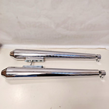 Coppia Marmitta Scarico Special BENELLI 125 2C 2t  faco far 380/s cromate