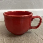 HOMER LAUGHLIN FIESTAWARE Retired Red Jumbo Cup Mug- 18 Oz