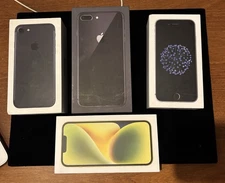 EMPTY Apple iPod Touch & iPhone 6, 7, 8 plus, 14 BOXES ONLY Bundle of 4