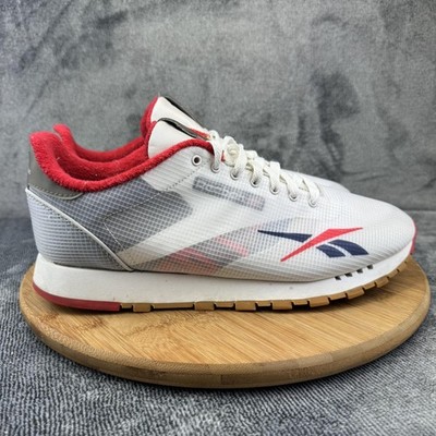 Reebok Classic Leather Shoes Sneakers Mens Size 10.5 White Concept Sample EH0128
