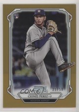 2019 Bowman Sterling Rookie Gold Refractor 35/50 Cionel Perez #BSR-90 0c2
