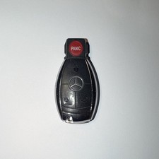 Mercedes-benz Chrome Smart Key Fob W Panic Button Oem Keyless Entry Remote Mercedes-benz Chrome Smart Key Fob W Panic Button Oem Keyless Entry Remote