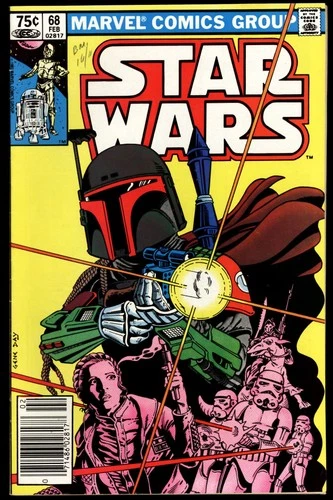 Star Wars #68 Marvel 1983 (VF-) 1st Mandalorians! Canadian Price Variant L@@K!