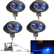 4 Pack Forklift Lights Blue Spot Forklift Safety Light Spot-Blue-4p