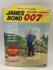 Vintage 1965 Gilbert James Bond 007 Action Figure No. 2 SEALED Thunderball 16502