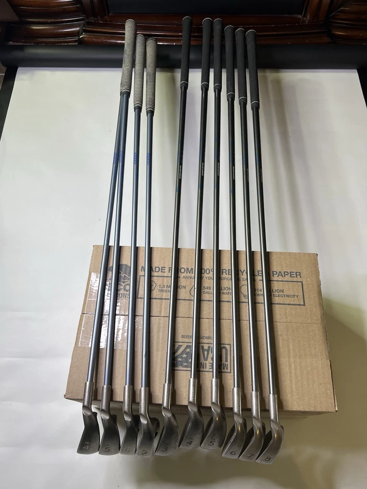 Ping G2 G2EZ Iron Set RH Cushin Steel Shafts Original Grips Golf Clubs Lot 10 - Image 3 of 4