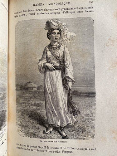 Les races humaines. Figuier. 334 gravures et 8 chromolithographies. EO 1872 - Picture 10 of 20