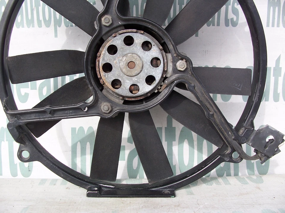 86-93 Mercedes-Benz Clase E W124 W126 Radiador Auxiliar Motor Ventilador Motor OEM Foto 3 de 4