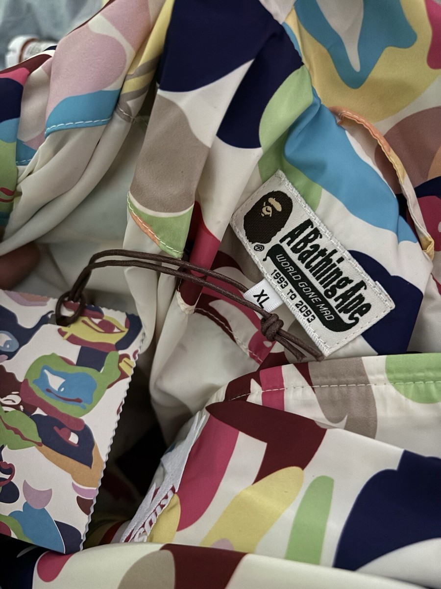A BATHING APE Bape x Kidsuper Camo Lightweight Jacket 