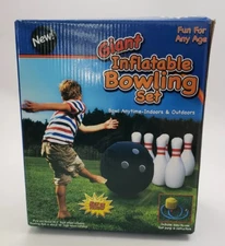 Etna Giant Inflatable Indoor Outdoor Bowling Set With Pump
