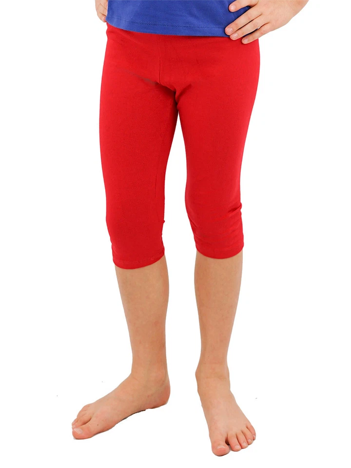 Leggings Capri - Meninas, algodão - Imagem 2 de 4