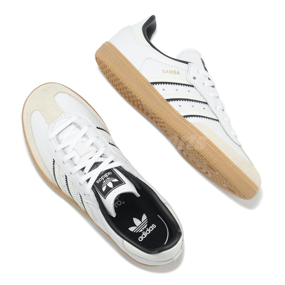 adidas Originals Samba OG C Double White Black Gum Kids
