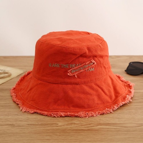 Summer Cotton Bucket Hats - Outdoor Beach Sun Caps Women Fashion Headwear 1pc Se - Picture 17 of 20