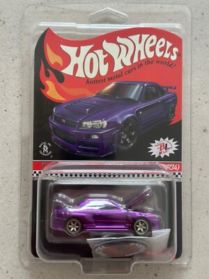 2020 Hot Wheels Red Line Club NISSAN SKYLINE GT-R R34 RLC