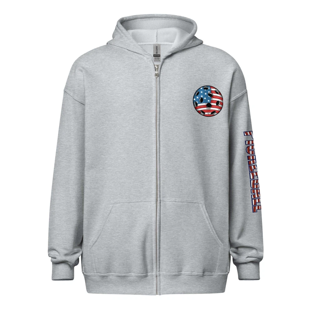 Pickleball Ultimate American Dream Series Unisex Heavy Blend Zip Hoodie