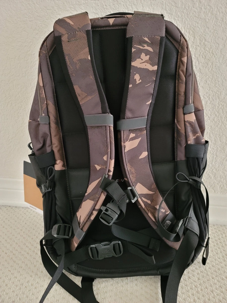 The North Face Borealis Taupe Green Camouflage Laptop Backpack