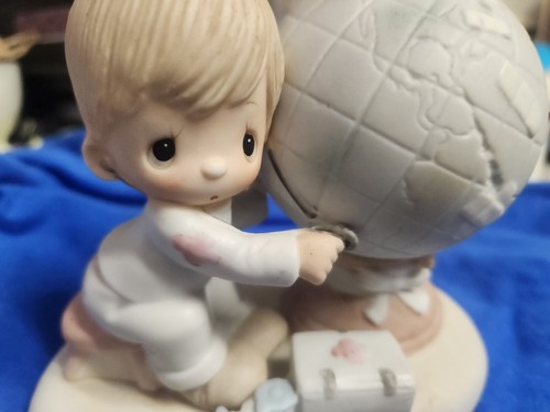 Vintage Enesco 1978 Precious Moments Jesus is the Answer E-1381 - Bild 2 von 5