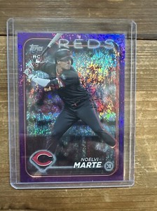 Noelvi Marte 2024 Topps Series 2 RC #548 Purple Foil /799 Cincinnati Reds