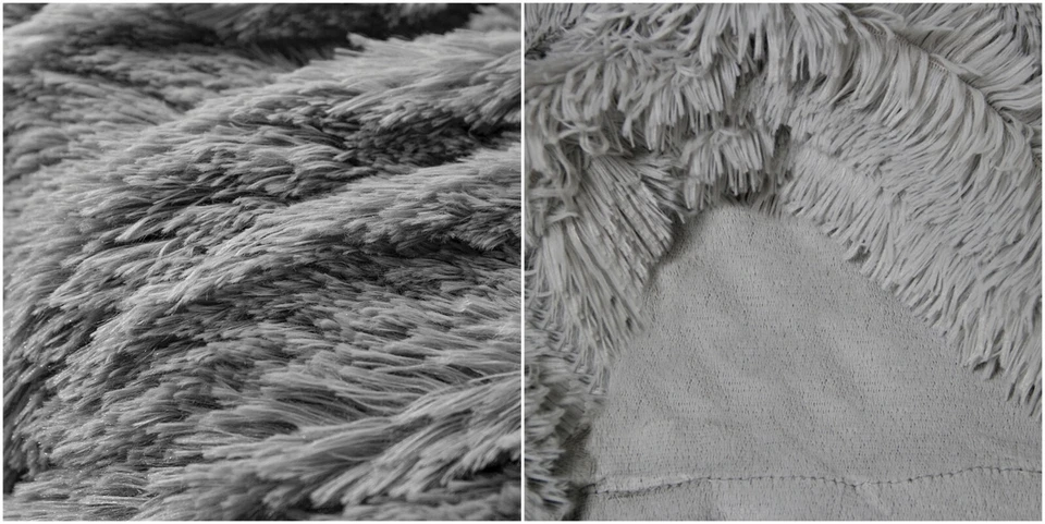 Kuscheldecke Wohndecke Tagesdecke 160x200/200x220/220x240 Felloptik Fellimmitat - Bild 2 von 3