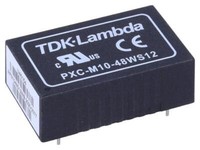 PXC-M10-48WS12 Wandler: Dc/Dc 10W Ueing: 18-75V 12VDC Iausg: 830Ma DIP24 14G Tdk