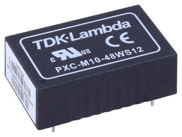 PXC-M10-48WS12 Wandler: Dc/Dc 10W Ueing: 18-75V 12VDC Iausg: 830Ma DIP24 14G Tdk-image