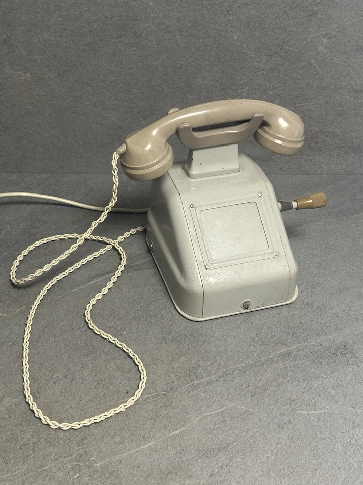 Org. DB deutsche Bahn Telefon Streckentelefon OB33 grau Reichsbahn #L