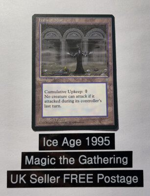 Magic The Gathering, Ice Age, Halls of Mist, Rare, Mint Condition, UK Seller