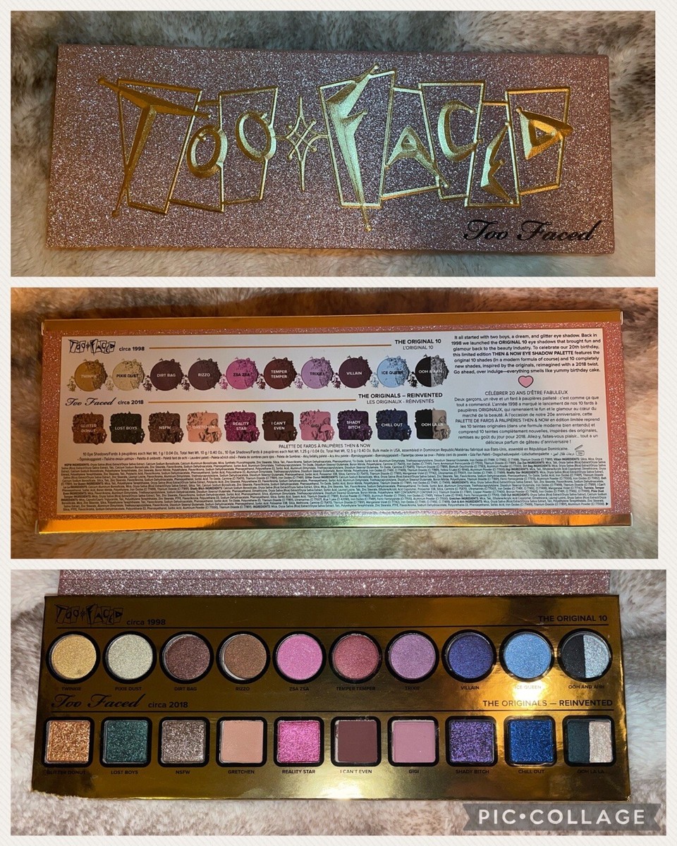 Too Faced Then And Now Eyeshadow Palette Limited Edition