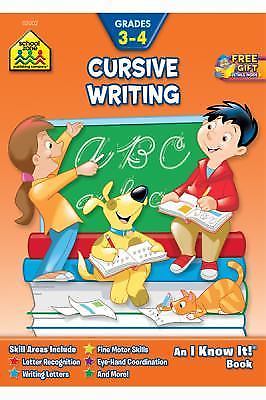 School Zone Cursive Writing Workbook: 32 Pag- School Zone, 0938256025, paperback