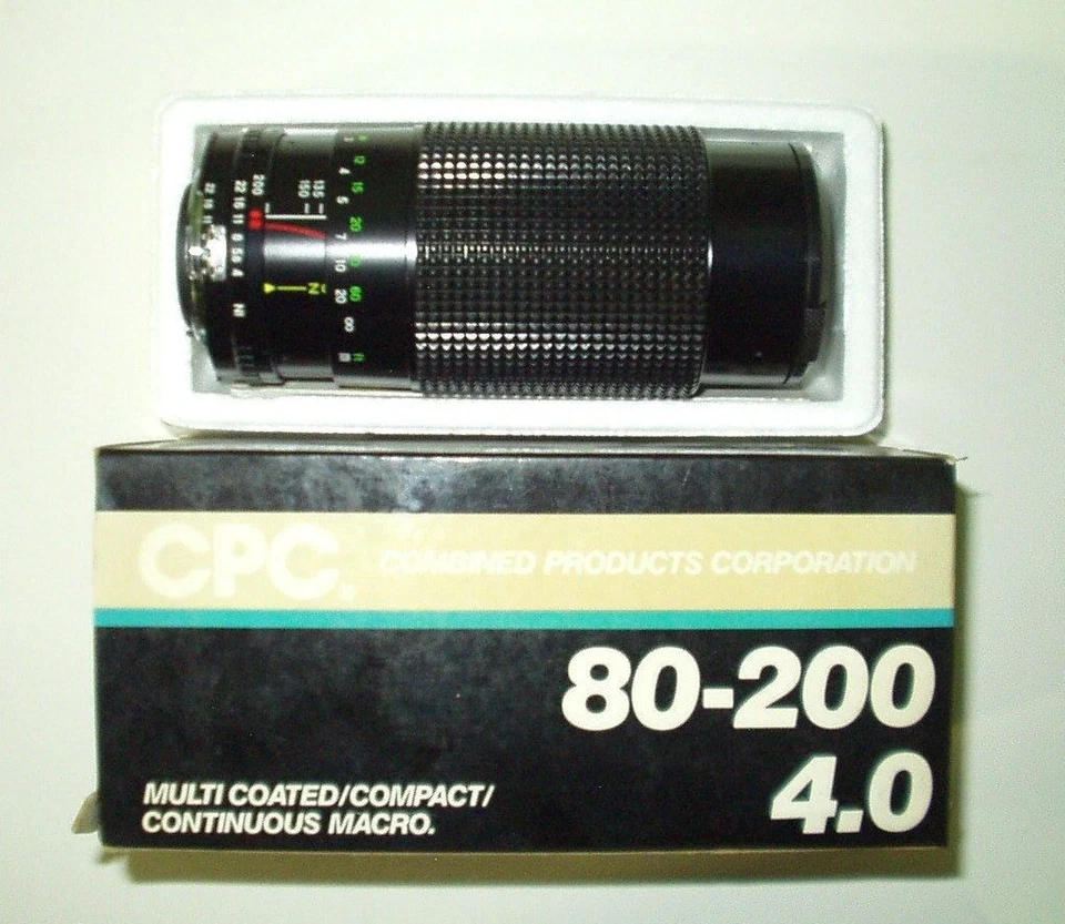 CPC 80-200mm/f4.0 Macro Lens for Nikon (BRAND NEW!) - Image 4 of 4