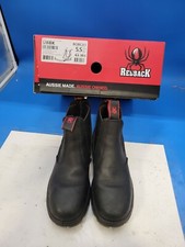Redback UBBK Men's Easy Escape Elastic Sided Soft Toe Work Boot Tag Size 5.5