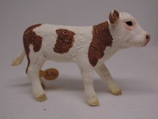 S126- Schleich 13802 Tier  Farmworld - K&auml;lbchen , Simmetal Kalb