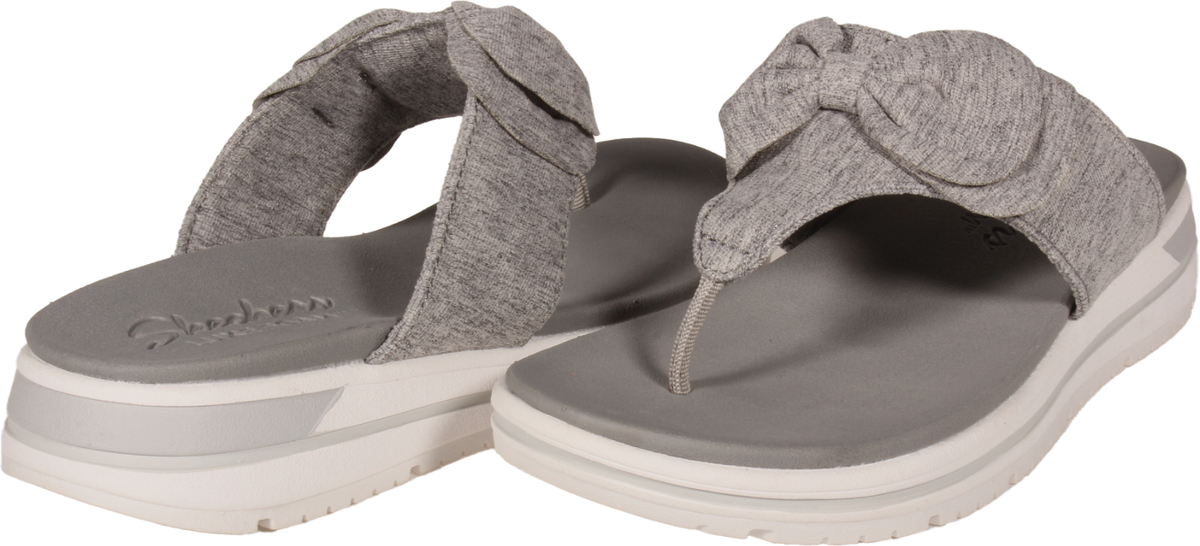 Skechers Intergrades - Sweet Serene Womens Thong Sandal Gray US