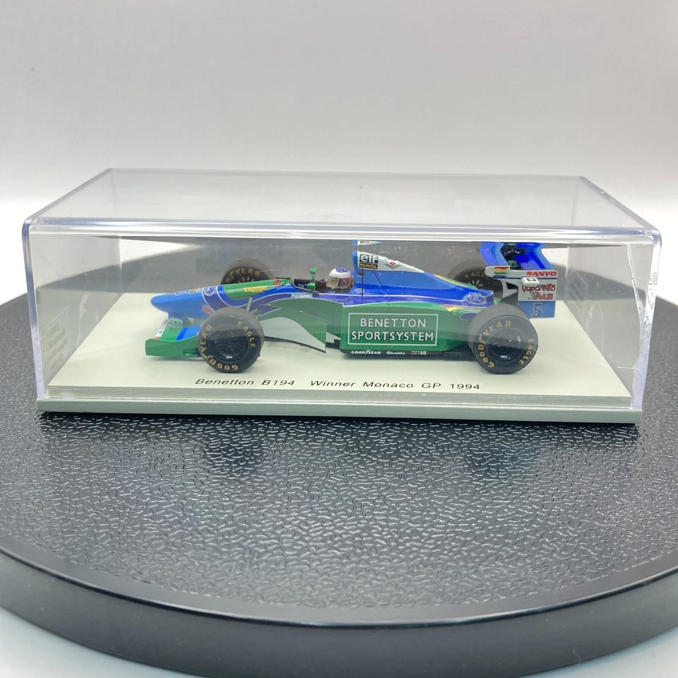 SPARK 1/43 Benetton B194 Winner Monaco GP 1994 Michael Schumacher resin S4481 - Image 2 of 4