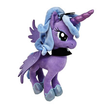 16" HASBRO 2015 MY LITTLE PONY PURPLE PRINCESS LUNA STUFFED ANIMAL PLUSH TOY