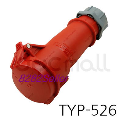 MENNEKES TYP 526 Part no.526 [IP44 400V 32A 3P+E] screw terminals single body