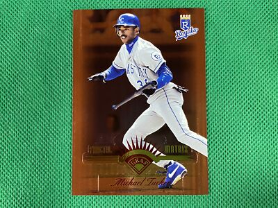 1997 Leaf Fractal Matrix #123 Michael Tucker BX Kansas City Royals