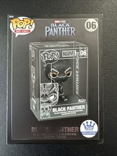 Black Panther Die-Cast Funko Pop Marvel Exclusive CHASE Chance Collectors Item