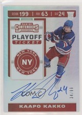 2019-20 Panini Contenders Rookie Playoff Ticket 34/99 Kaapo Kakko #C-KK 0jj3